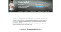 Desktop Screenshot of kashyaptodi.com