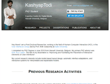 Tablet Screenshot of kashyaptodi.com